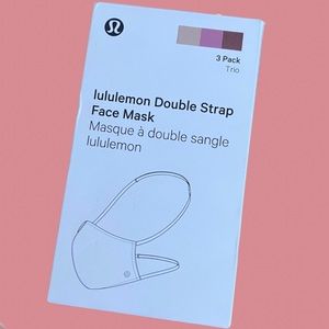 3 Pack Lululemon Face mask - NWT